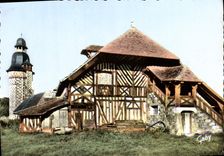 CPSM Manoir Normand Ancienne Gare de Trouville Deauville transferee au Val Gallerand 