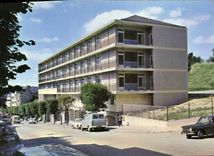 CPSM Lisieux le Foyer des Malades sdifie par le Pelerinage 