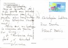 CPSM Villa d'Arromanches rue Jacques Carpentier Arromanches
