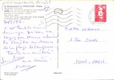 CPSM Debarquement en Normandie France la bataille rage 1944 sera l'annee qui permettra a la france d