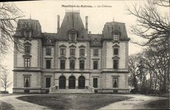 CPA Montfort le Rotrou le chateau 