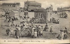 CPA Malo les Bains Le Bureau des Bains et la Plage 
