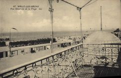 CPA Malo les Bains Vue generale de la Plage 
