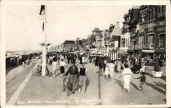 CPA Malo les Bains La Digue 