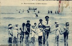 CPA Malo les Bains Le Maitre Baigneur 