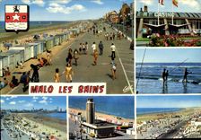 CPSM Malo les Bains La Cote D'Orale 