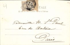 CPA Pierrefonds Chateau Cote Nord 