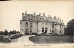 CPA Environs de Compiegne La Chateau d'Offemont 