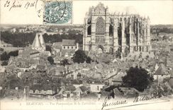 CPA Beauvais Vue Panoramique de la Cathedrale 