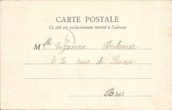 CPA Ecole de l'Ile Chateau de Liancourt Oise