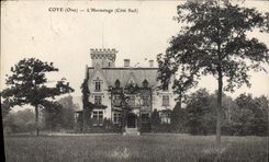 CPA Coye Oise L'Hermitage Cote Sud 