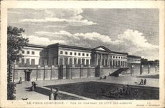 CPA Le Vieux Compiegne Vue du Chateau du Cote des Jardins 