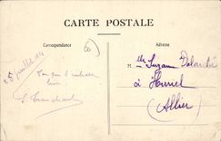 CPA Roye sur Matz Oise Le Chateau Cote Nord