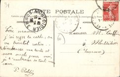 CPA Pont Ste Maxence Interieur de l'Eglise