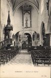 CPA Marissel Interieur de l'Eglise 