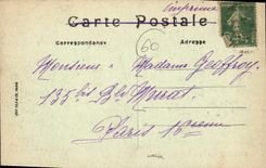 CPA Crevecoeur le grand Oise Le Chateau