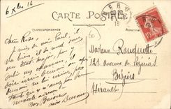 CPA Creil Oise L'Hotel de Ville 