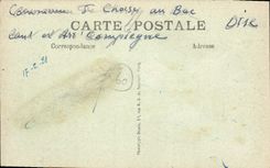 CPA Guerre 1914 1918 Le Chateau de Francport 