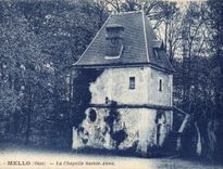CPA Mello Oise la chapelle Sainte Anne 