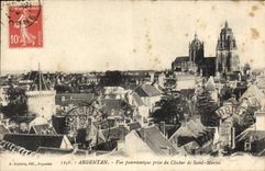 CPA Argentan vue panoramique prise du clober de Saint Martin 