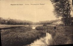 CPA Bagnoles de l'Orne le lac vue prise de la Taniere 