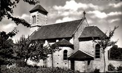 CPA Env de Bagnoles de l'Orne Orne Saint Ortaire Noviciat des Peres Servites de Marie la chapelle 