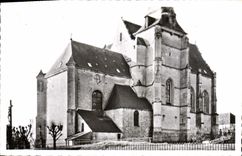 CPA Almeneches église Orne cote Nord 