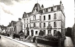 CPA Tesse la Madeleine Orne Nouvel hotel 