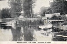 CPA marchainville le Djimbi sur l'etang des Forges 