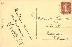 CPA Nagmoles de l'Orne Tesse la Madeleine l'hotel de la Roserale