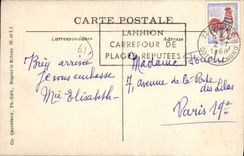 CPA Conde sur Huisne Orne 