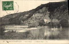 CPA Vorne Pittoresque pont d'ouilly le Meulin Neuf 