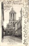 CPA Belleme Eglise St Sauveur 