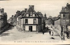 CPA Laigle Carrefour de la rue du Maure et de la Rue Saint Jean 
