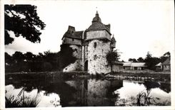 CPA Domfront Orne Manoir de la Saucerie pavillon d'entree 