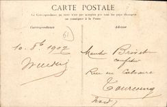 CPA Domfront vue generale cote Nord 