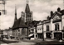 CPSM L'Aigle place St Martin 