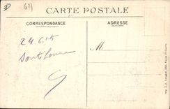 CPA Arras Guerre 1914 Rue des 4 Crosses 