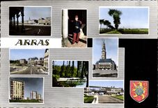 CPSM Souvenir d'Arras P de C 