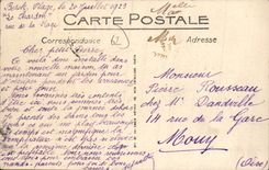 CPA Berck Plage à maree haute et le casino