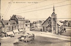 CPA Berck Plage place de l'eglise 