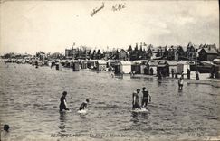 CPA Berck Plage la plage à Maree haute 