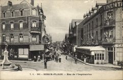 CPA Berck Plage rue de l'Imperatrice 