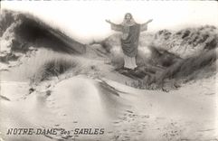 CPA Berck Plage Notre Dame des Sables 