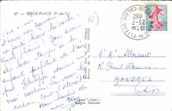 CPA Berck Plage Notre Dame des Sables 
