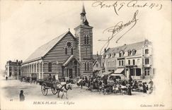 CPA Berck Plage l'eglise 