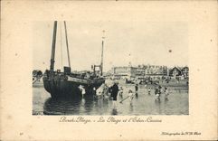 CPA Berck Plage la Plage et l'Eden Casino 
