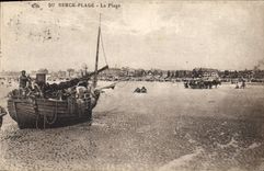 CPA Berck Plage la plage 