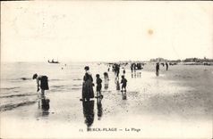 CPA Berck Plage la plage 