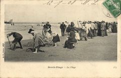 CPA Berck Plage la plage 